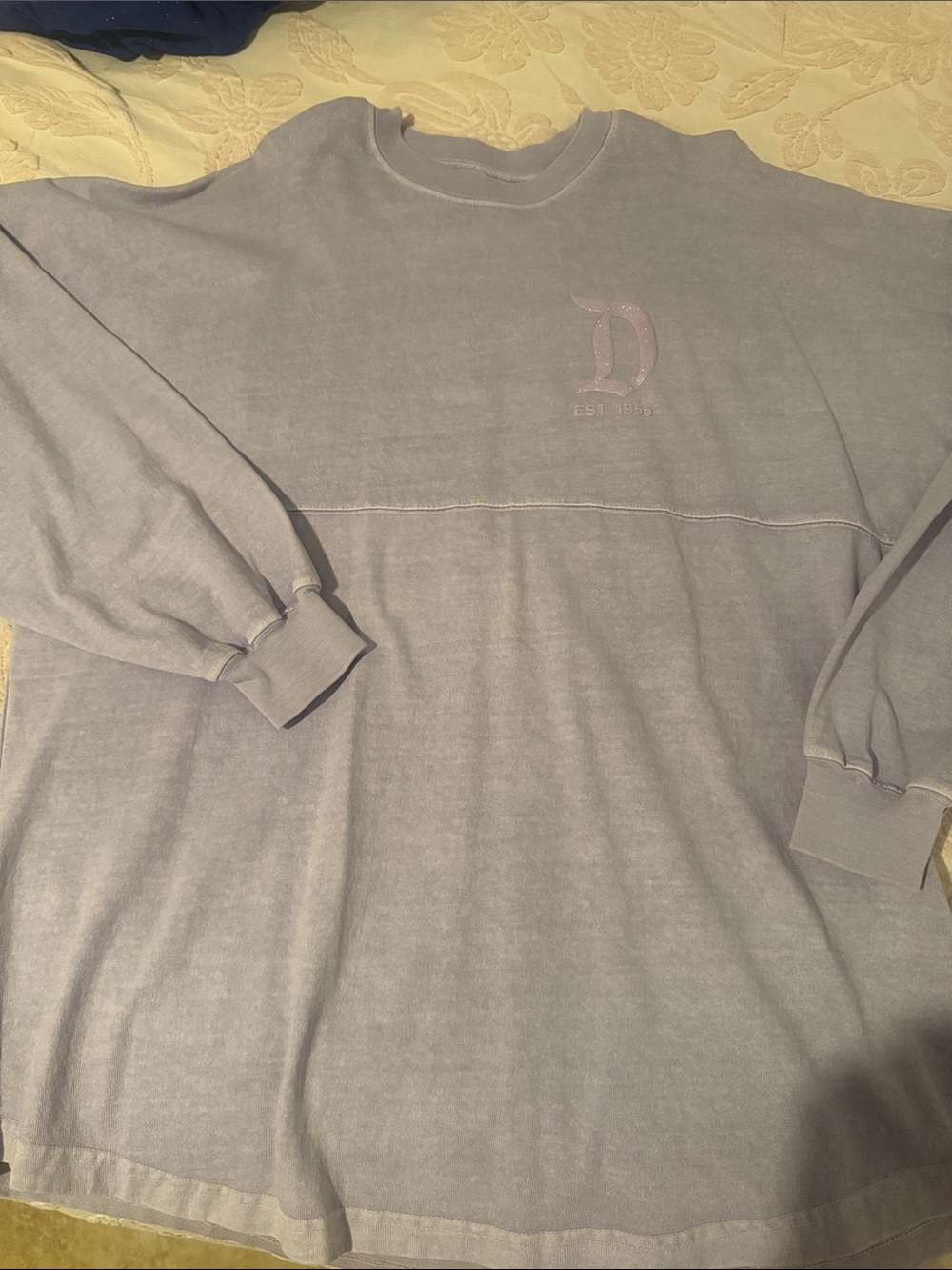 Disney Lavender Pullover Sweatshirt
